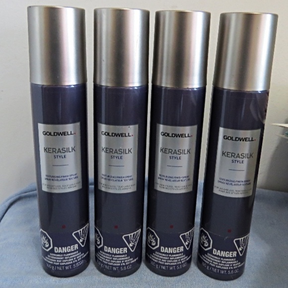 4 GOLDWELL Kerasilk Style Texturizing Finish Spray - Picture 1 of 3